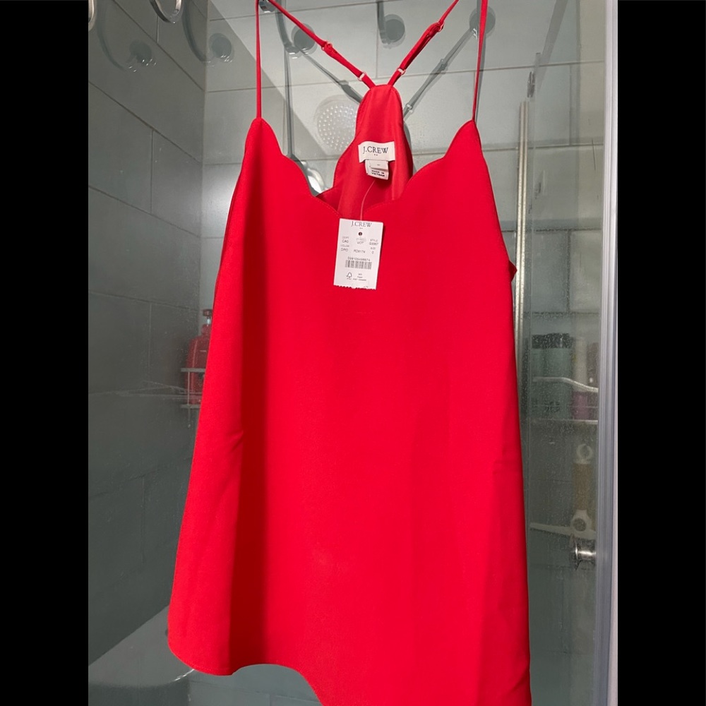J. Crew factory scallop tank